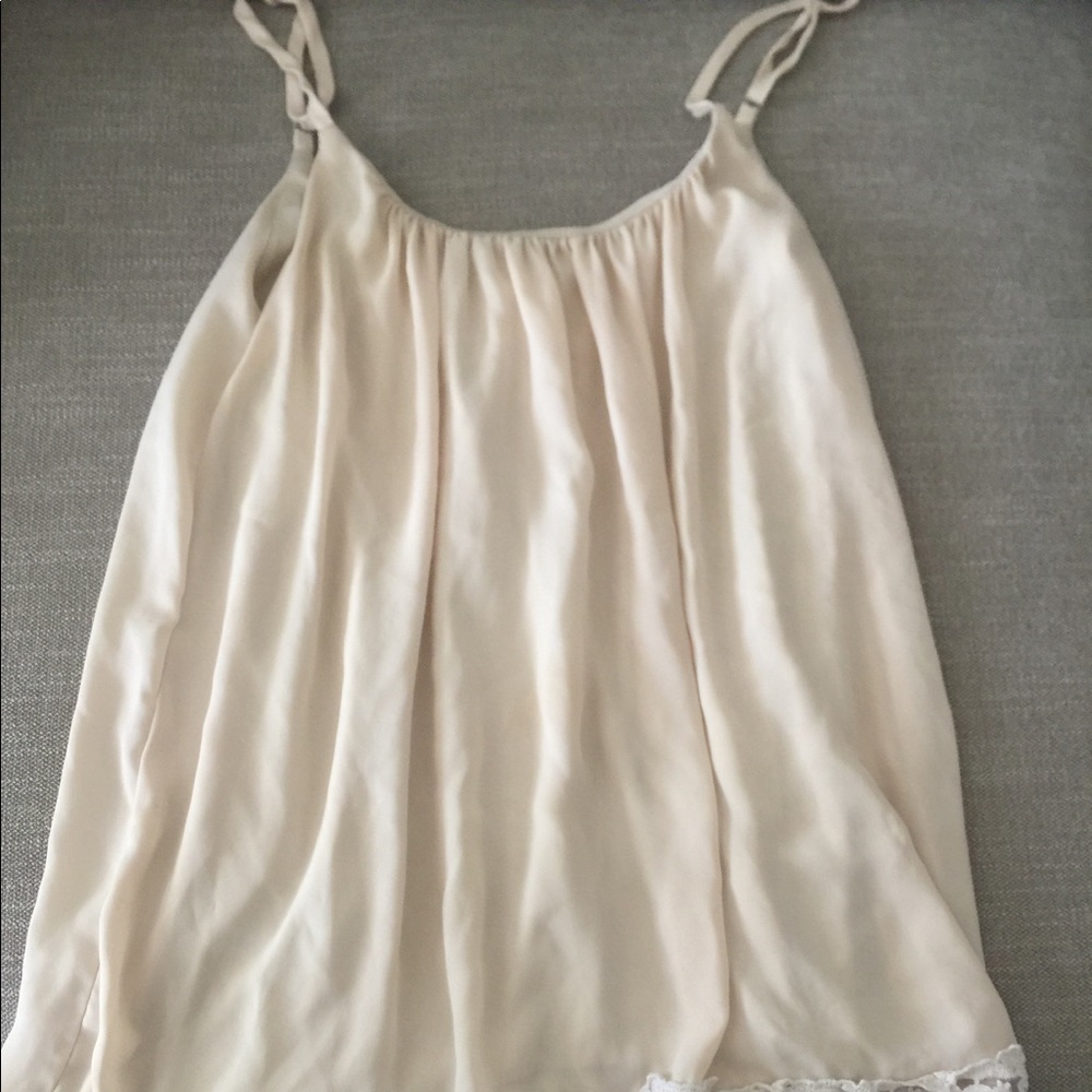 Baby dolll dress with crocheted trim